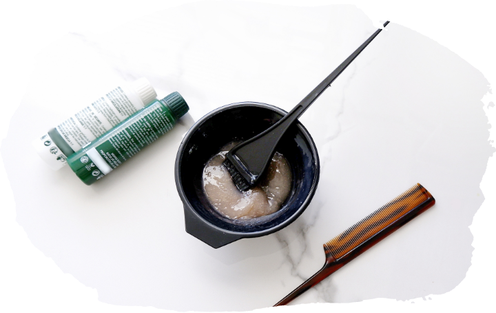 ダメージと刺激を抑えた薬剤選び